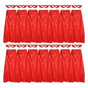 5813 Superhero-capes And Masks For Adults Bulk Halloween